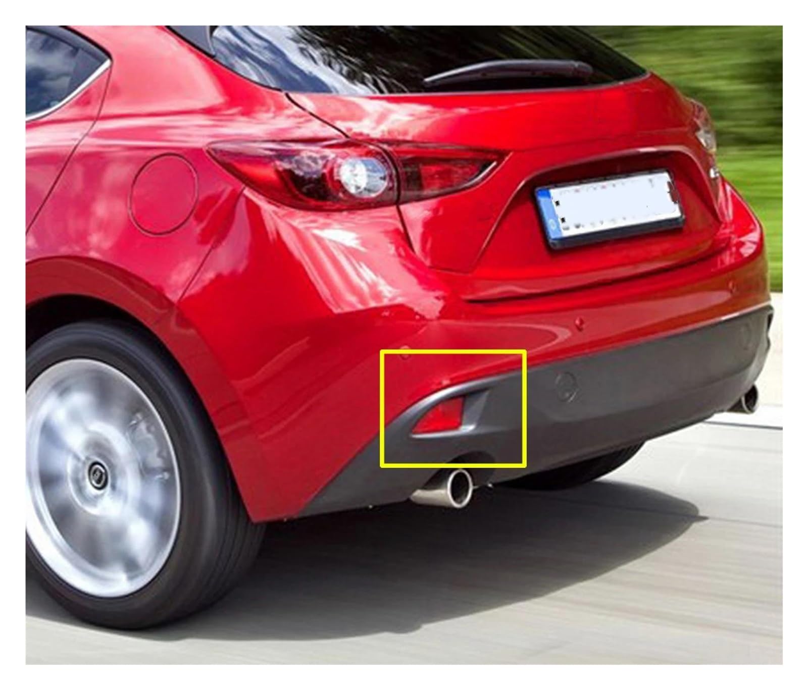 アクセラ LDA-BM2FS 左テールランプ XD 25D B45D-51-160C アクセラ(BM